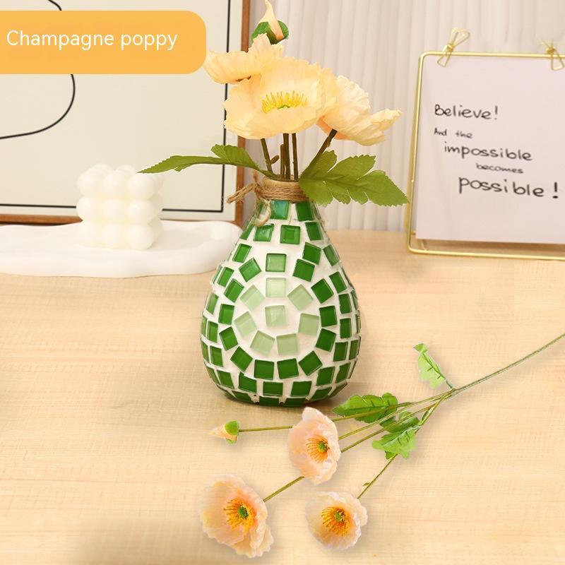Mosaic Vase Diy Handmade Material Kit - Pacisia