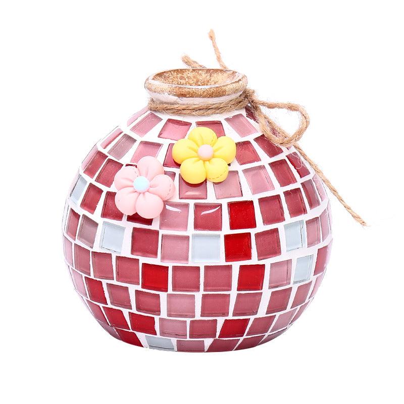 Mosaic Vase Diy Handmade Material Kit - Pacisia