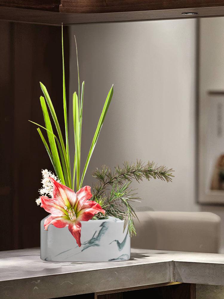 New Chinese Ceramic Vase TV Cabinet - Pacisia