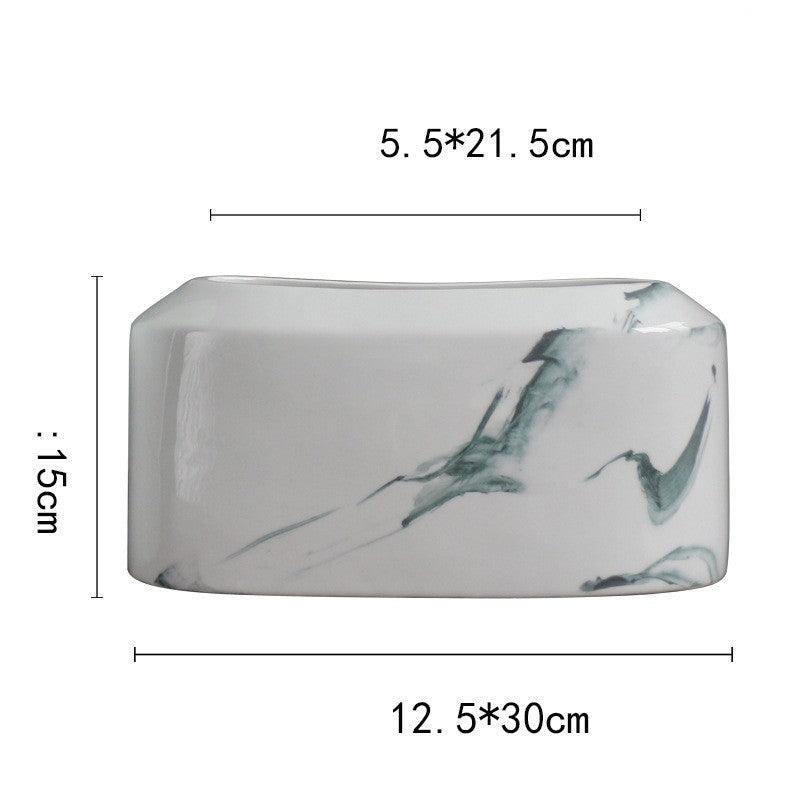 New Chinese Ceramic Vase TV Cabinet - Pacisia