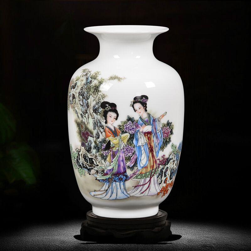 New Chinese Style Dried Flower Vase Ceramics - Pacisia