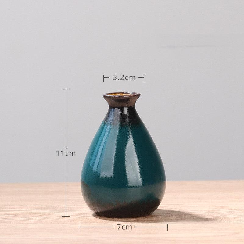 New Hand Painted Mini Ceramic Vase Decoration - Pacisia