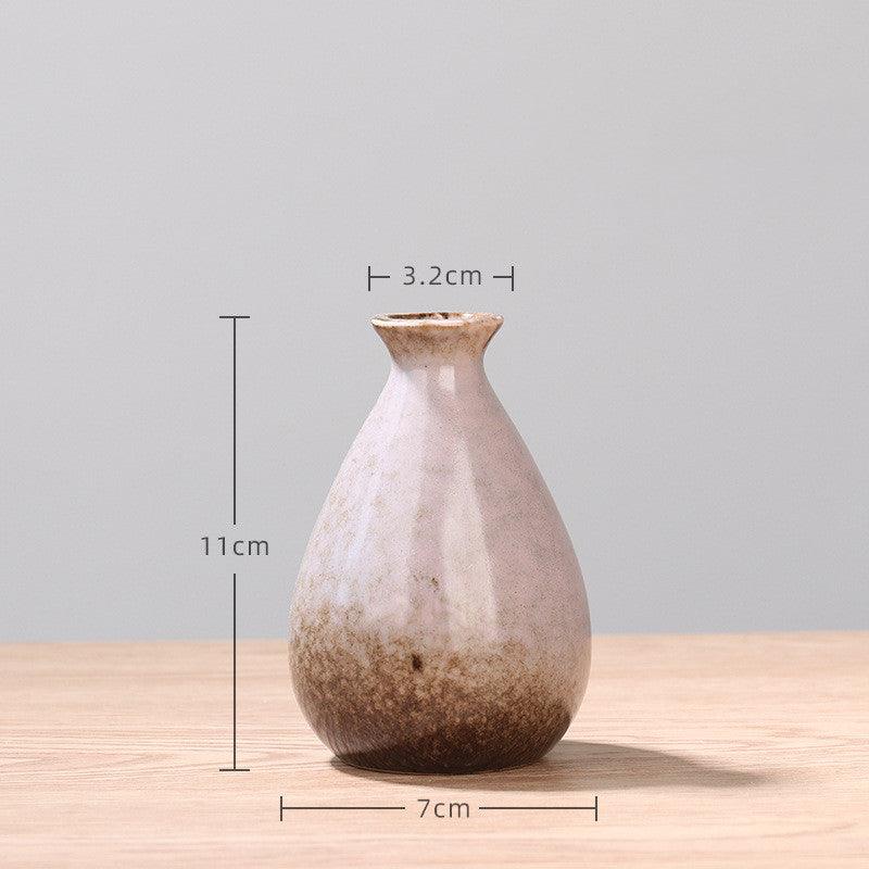 New Hand Painted Mini Ceramic Vase Decoration - Pacisia