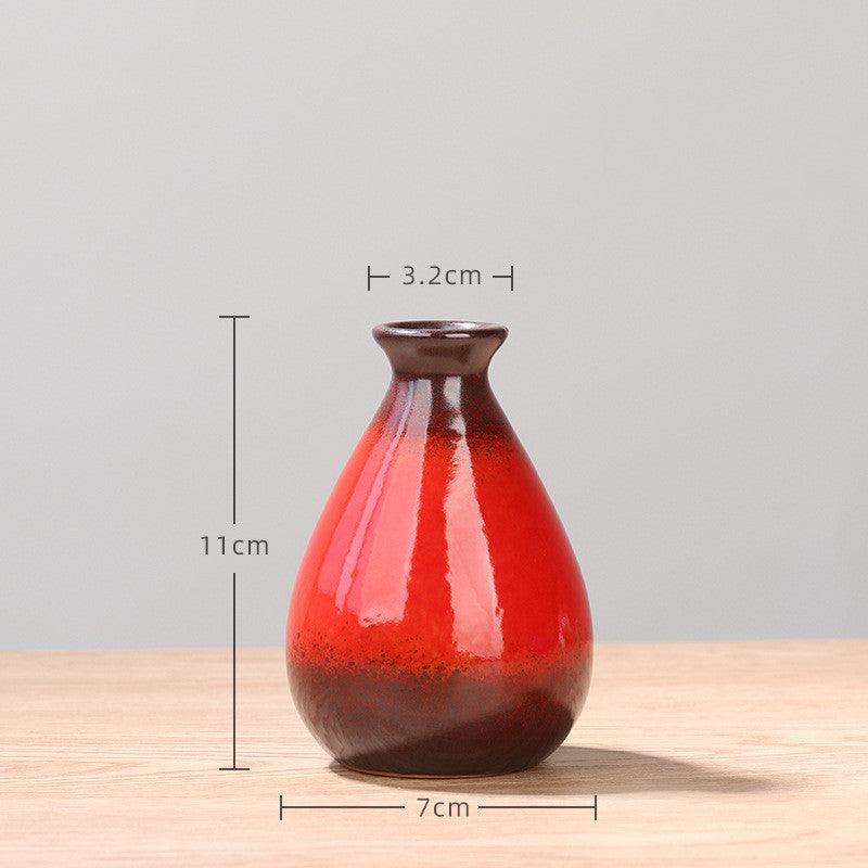 New Hand Painted Mini Ceramic Vase Decoration - Pacisia