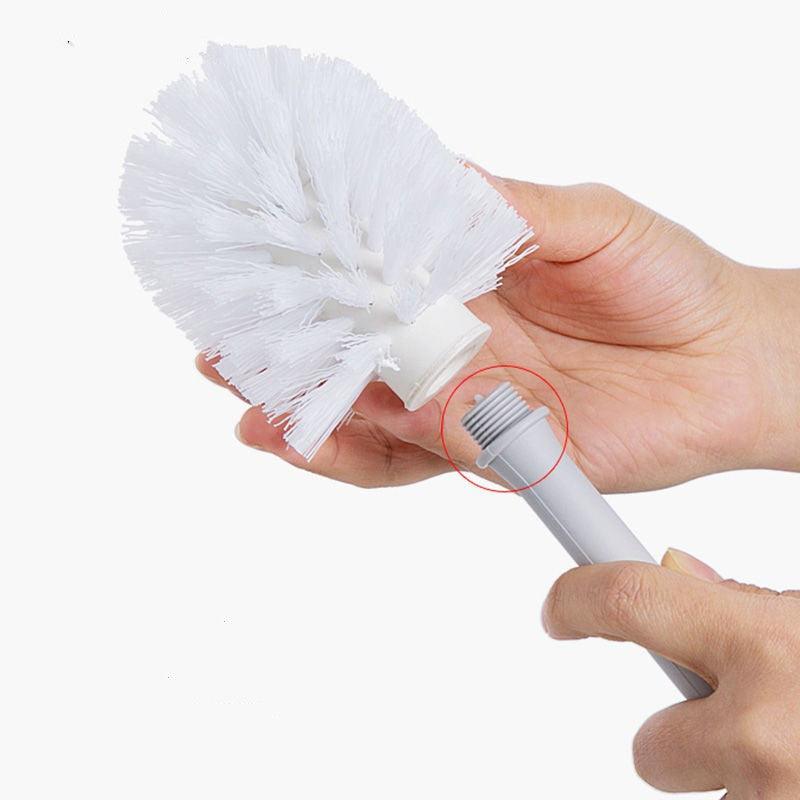 New Type Of Silicone Toilet Brush Whale Creative Toilet Brush - Pacisia