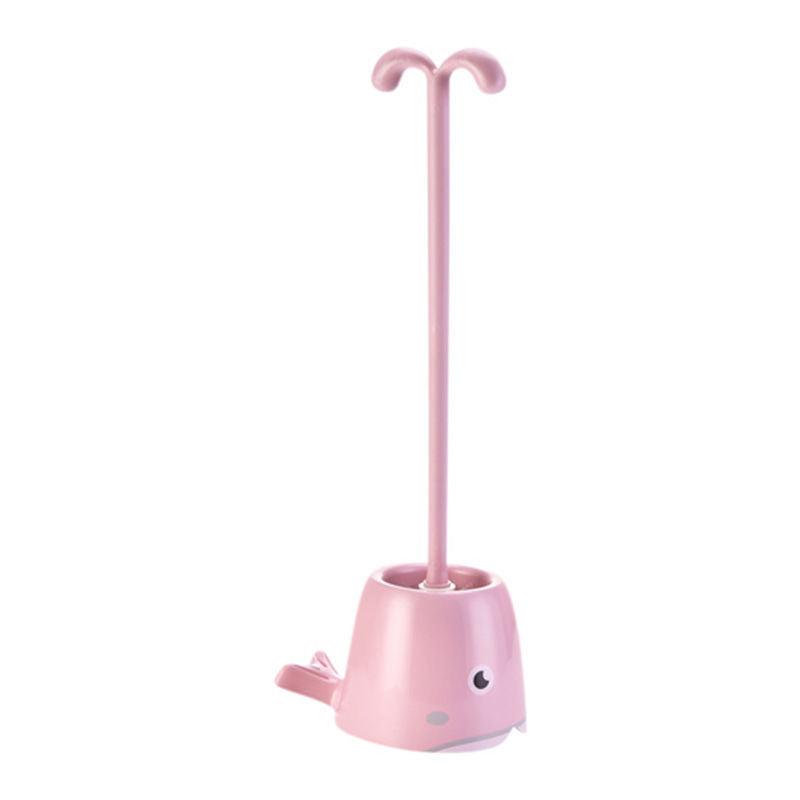 New Type Of Silicone Toilet Brush Whale Creative Toilet Brush - Pacisia