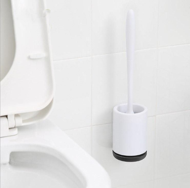 Non-stick Hair Soft Plastic Brush Head Toilet - Pacisia