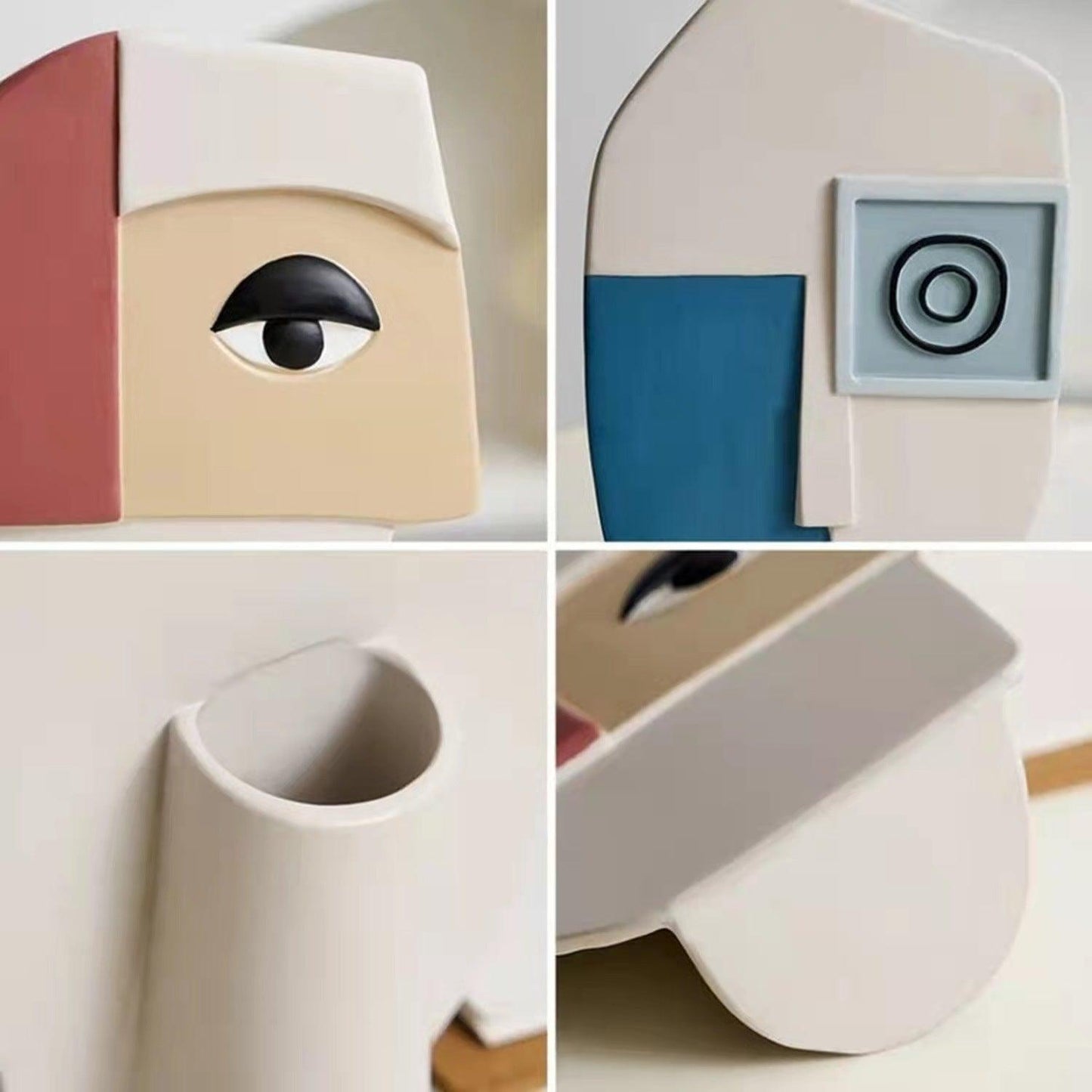 Nordic Abstract Face Vase Home Decoration - Pacisia