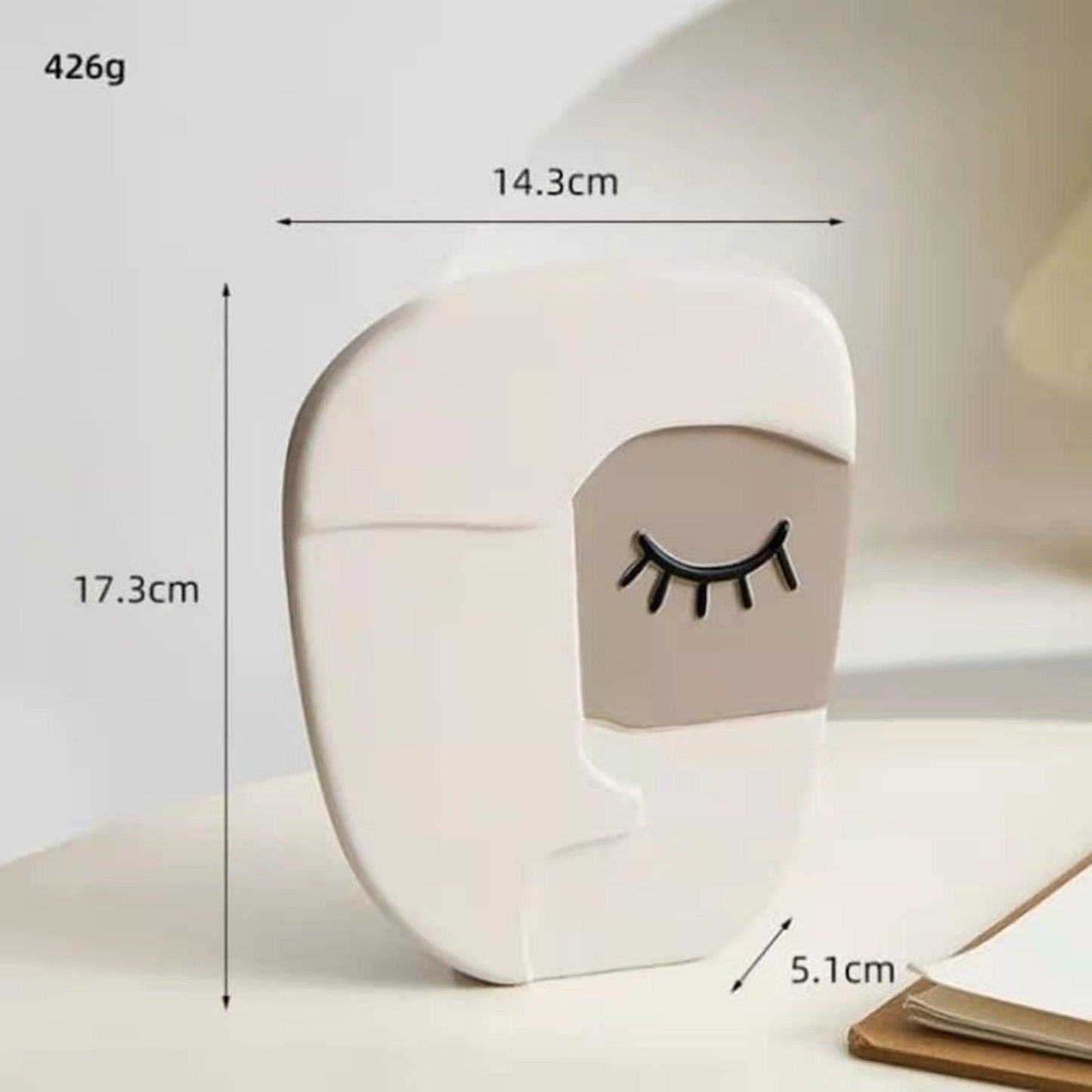 Nordic Abstract Face Vase Home Decoration - Pacisia
