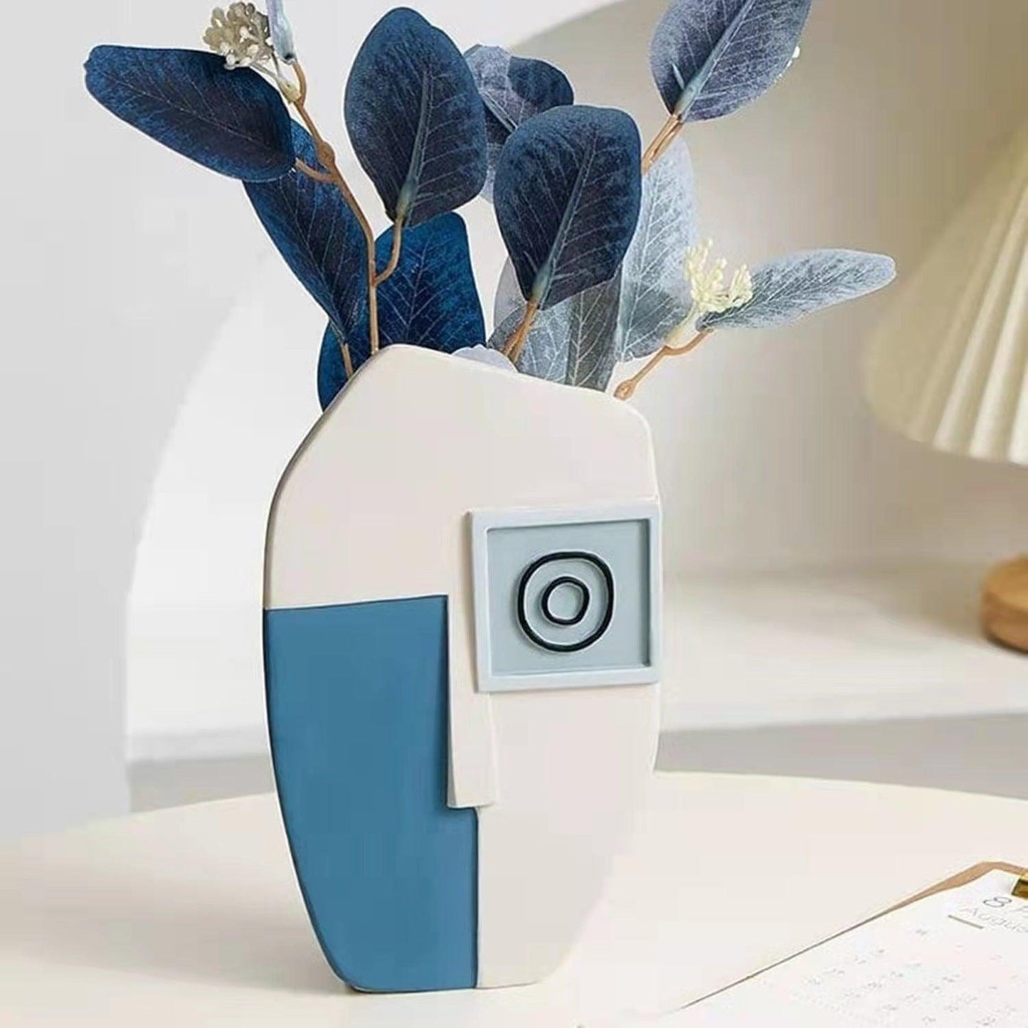 Nordic Abstract Face Vase Home Decoration - Pacisia