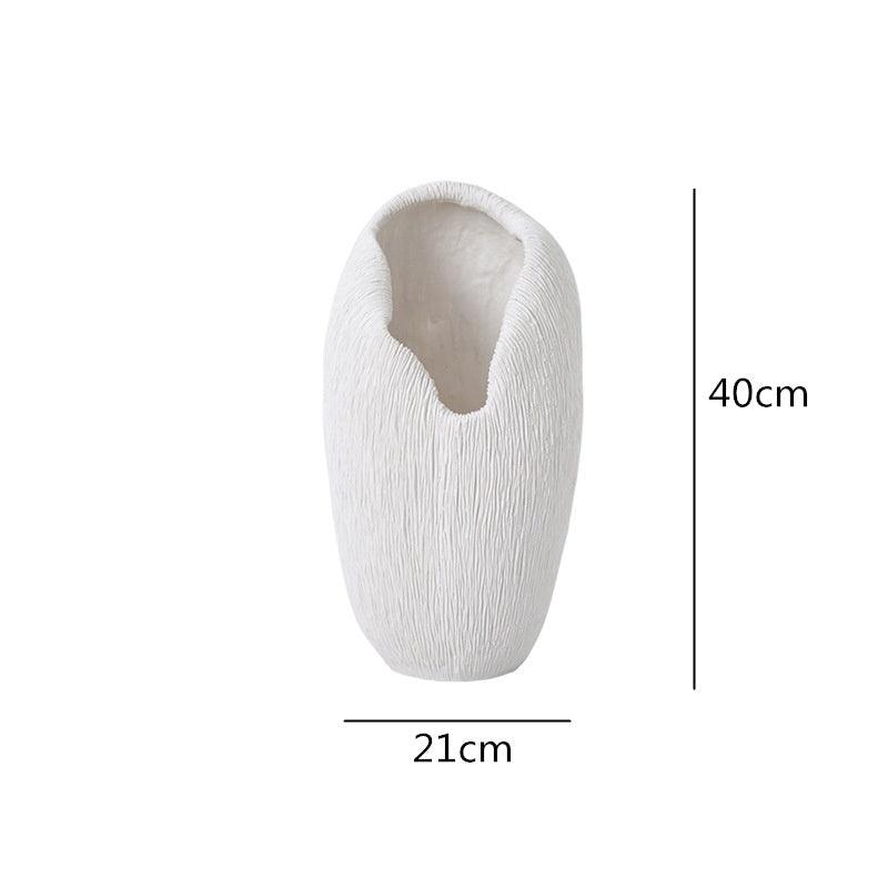 Nordic Minimalist Resin Creative Coral Pattern Vase - Pacisia