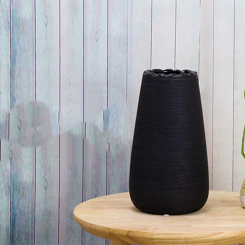 Nordic Plastic Vase Decoration Imitation Ceramic - Pacisia