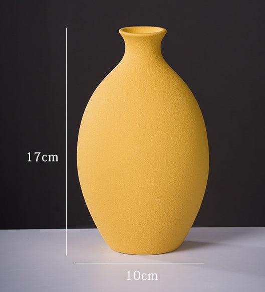 Nordic Style Ceramic Vase Flower Arrangement - Pacisia
