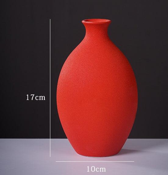 Nordic Style Ceramic Vase Flower Arrangement - Pacisia