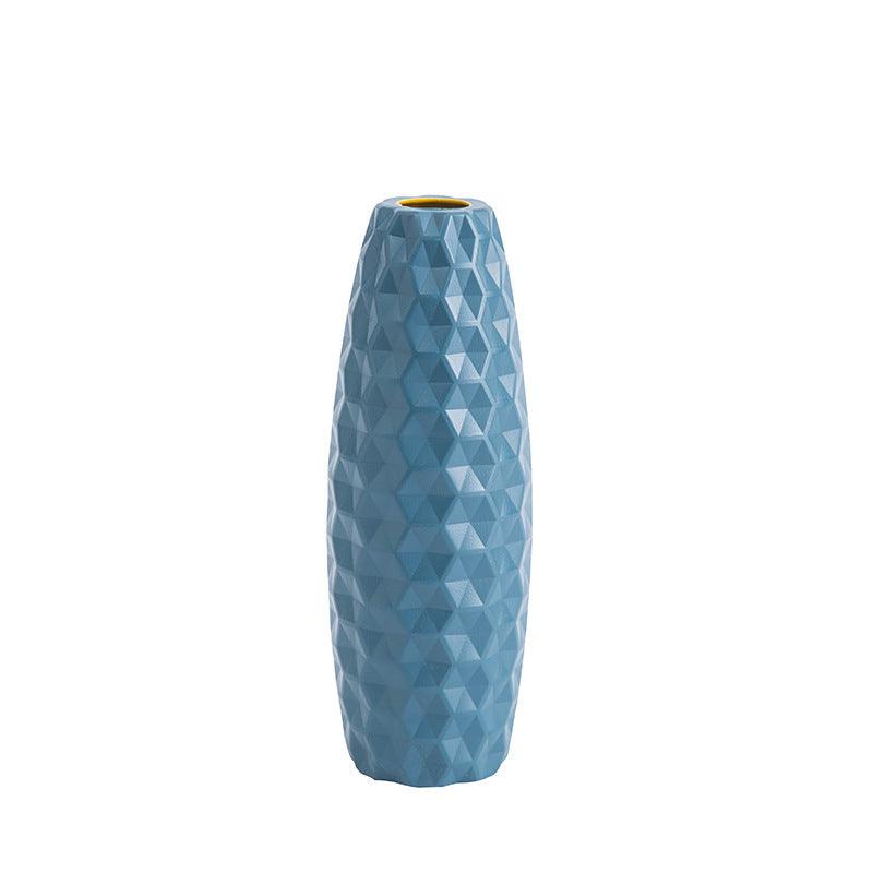 Nordic Style Imitation Ceramic Dry Vase Plastic Vase Decoration - Pacisia
