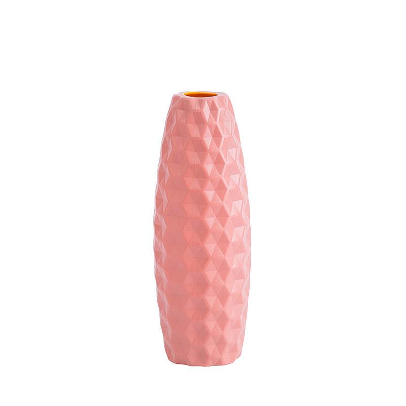 Nordic Style Imitation Ceramic Dry Vase Plastic Vase Decoration - Pacisia