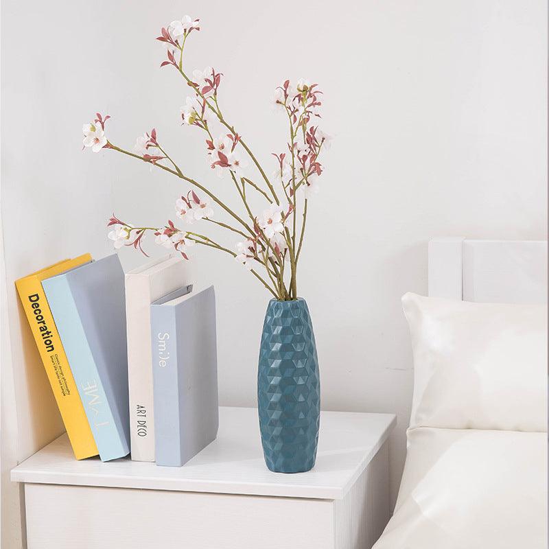 Nordic Style Imitation Ceramic Dry Vase Plastic Vase Decoration - Pacisia