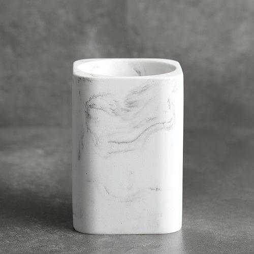 Nordic Style Resin Marble Bathroom Four-piece Set - Pacisia