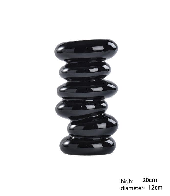 Nordic Style Special-shaped Pebbles Creative Flower Vase - Pacisia