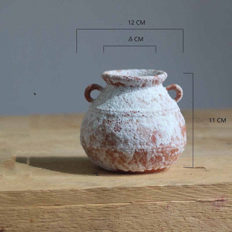 Nostalgic Retro Stoneware Home Zen Vase - Pacisia