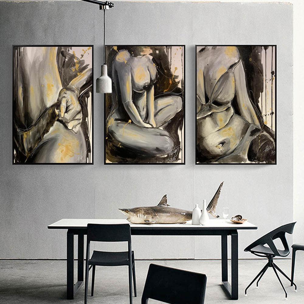 Oil Painting Woman Canvas Art - Home Decoration Wall Prints - Pacisia