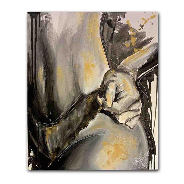 Oil Painting Woman Canvas Art - Home Decoration Wall Prints - Pacisia