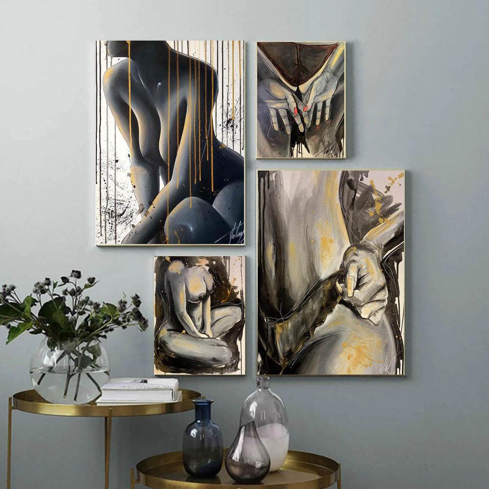 Oil Painting Woman Canvas Art - Home Decoration Wall Prints - Pacisia