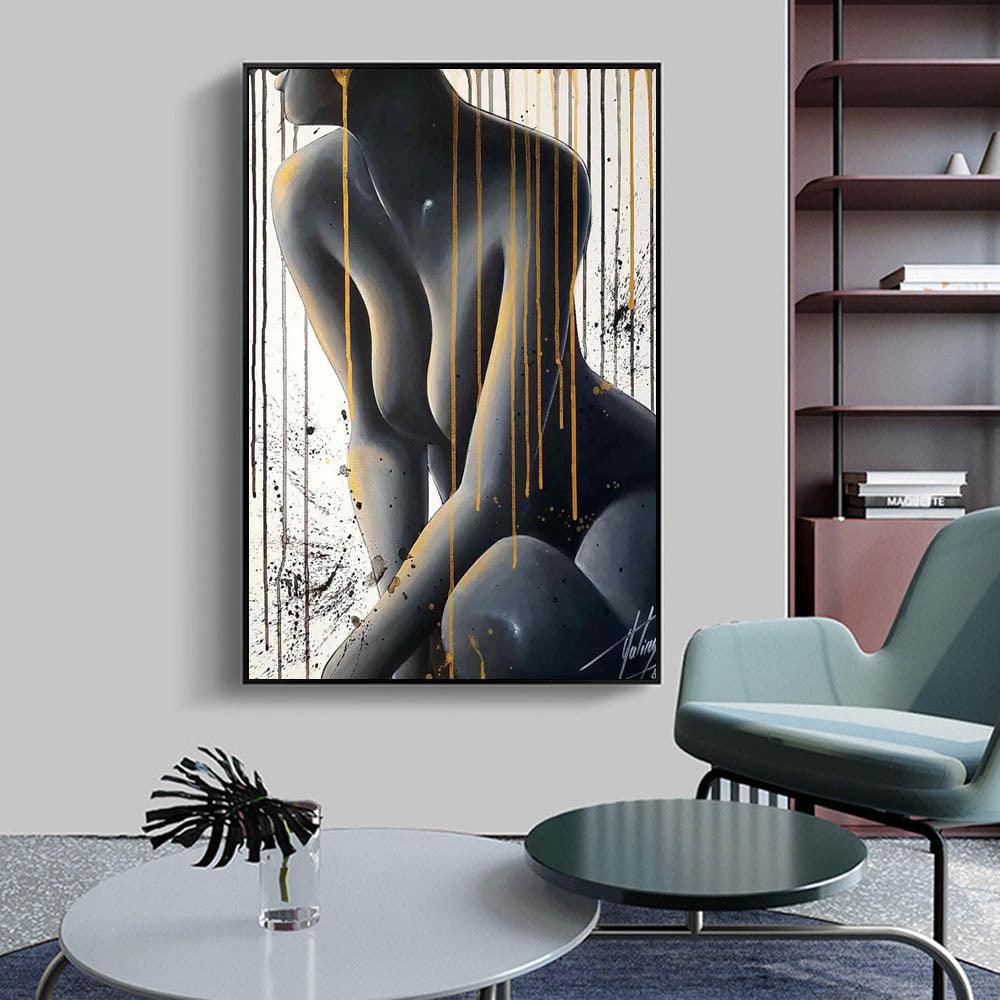 Oil Painting Woman Canvas Art - Home Decoration Wall Prints - Pacisia