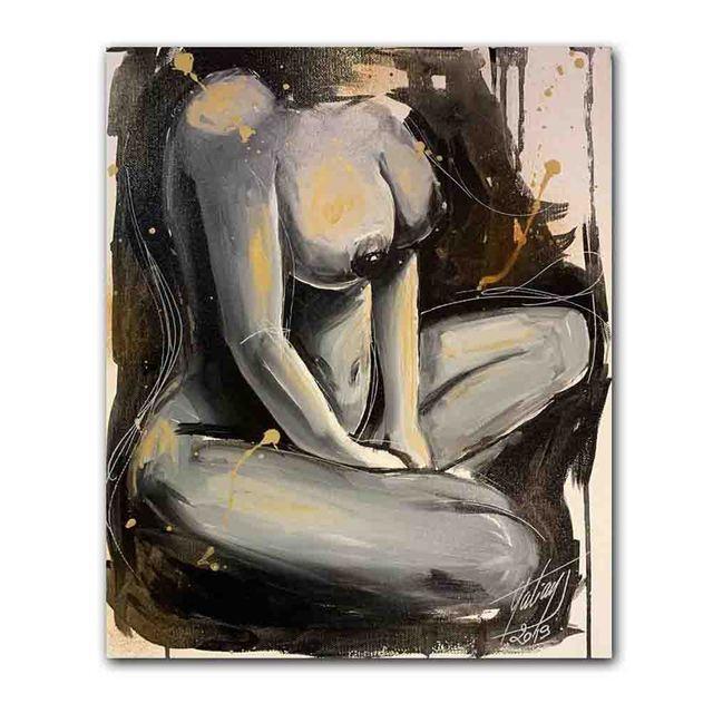 Oil Painting Woman Canvas Art - Home Decoration Wall Prints - Pacisia