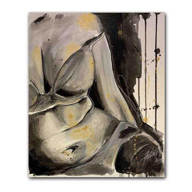 Oil Painting Woman Canvas Art - Home Decoration Wall Prints - Pacisia
