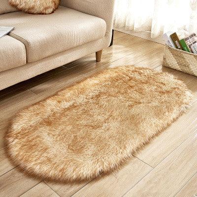 Oval wool-like carpet - Pacisia