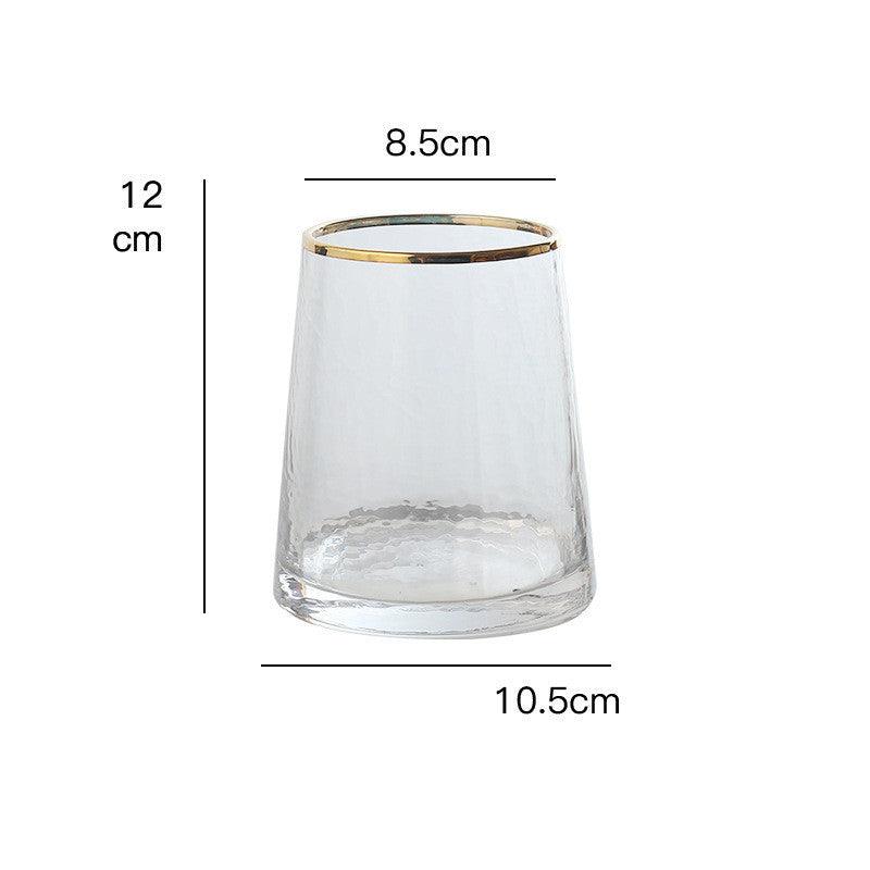 Phnom Penh Corrugated Transparent Glass Vase - Pacisia