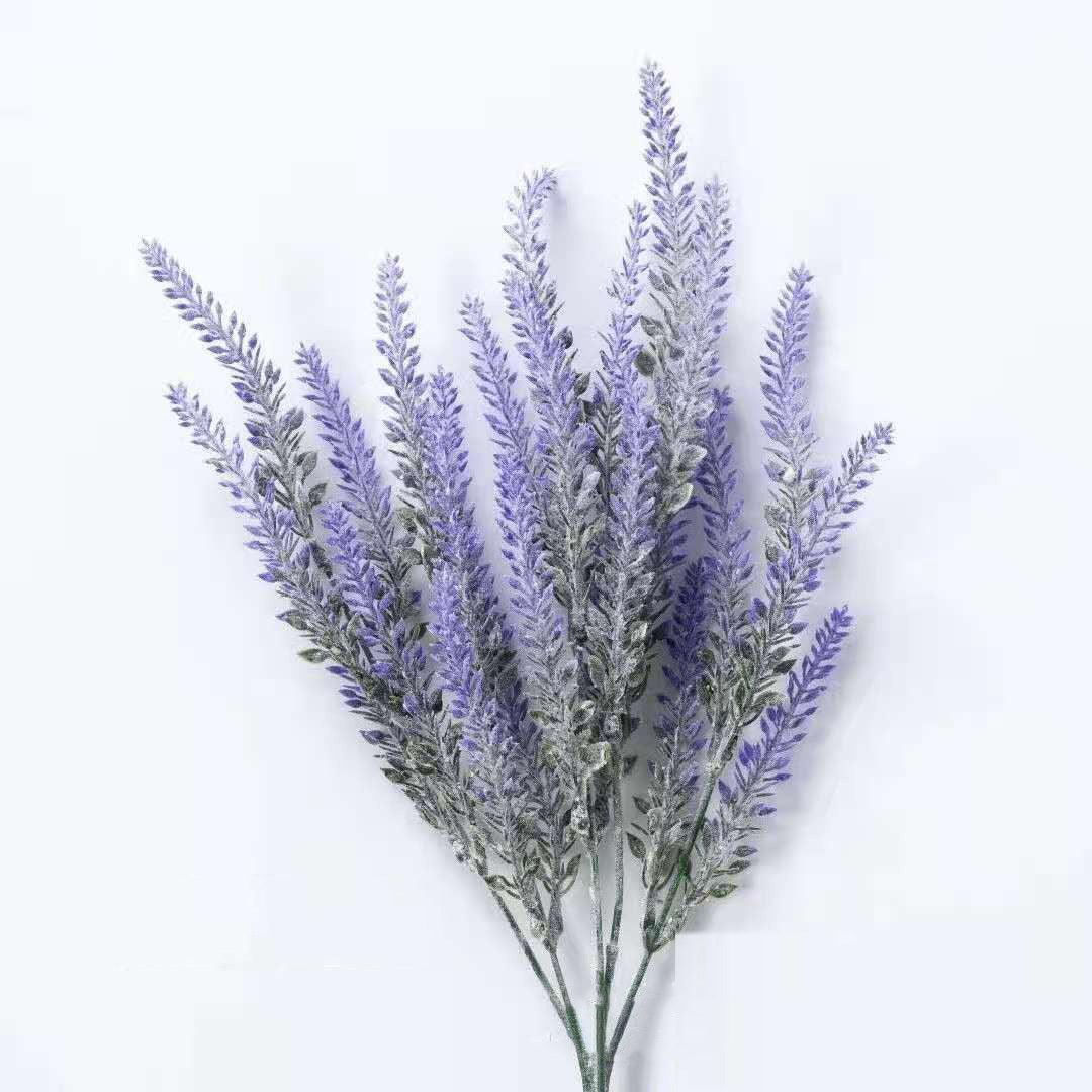 Plastic Fake Flower Potted Lavender Artificial Flower - Pacisia