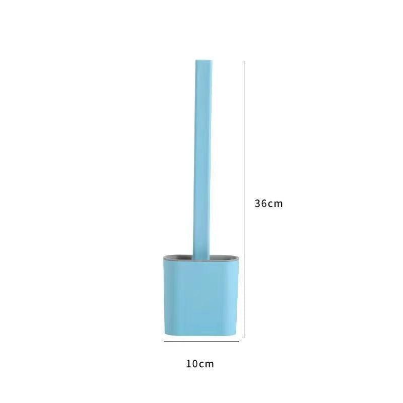 Plastic Silicone Toilet Brush Household Multifunctional - Pacisia