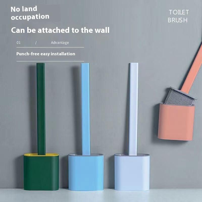 Plastic Silicone Toilet Brush Household Multifunctional - Pacisia