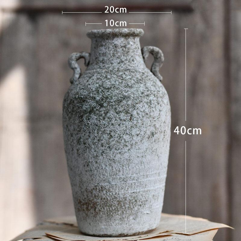 Porcelain Antique Vase Decoration Living Room - Pacisia