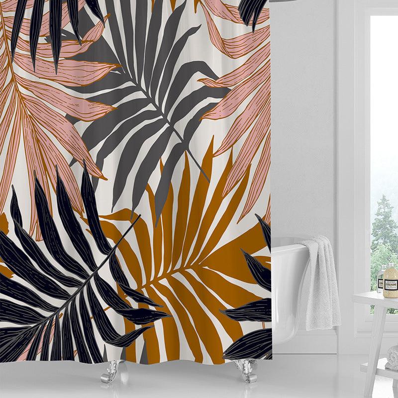 Printed Shower Curtain Waterproof Polyester Shower Curtain - Pacisia