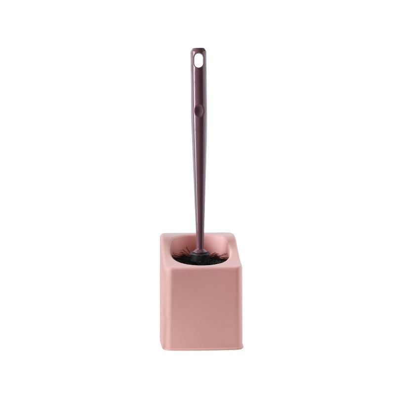 Punch-Free Wall-Mounted Storage Cleaning Brush, Long Handle And No Dead Ends Toilet Brush - Pacisia