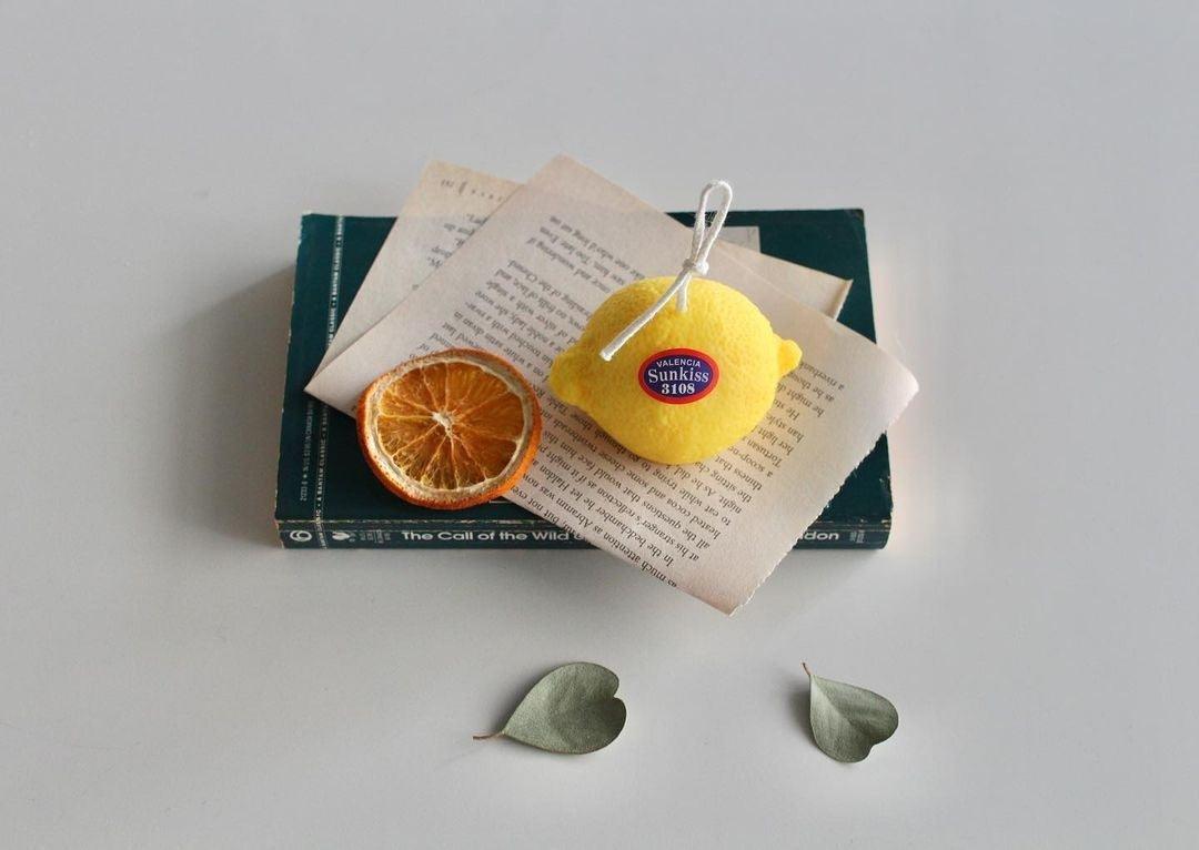 Realistic Fruit Candle - Handmade Soybean & Beeswax Candles for Home Decoration - Pacisia