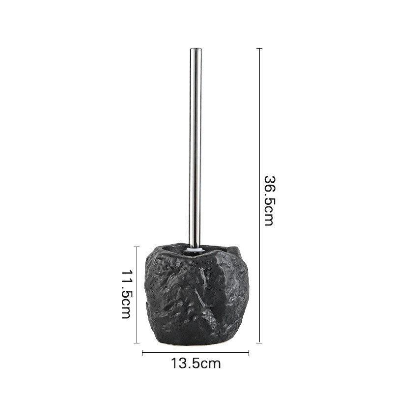 Retro Stone Toilet Brush Creative Bathroom Cleaning Brush - Pacisia