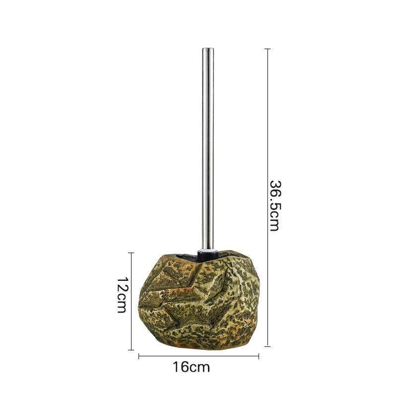 Retro Stone Toilet Brush Creative Bathroom Cleaning Brush - Pacisia