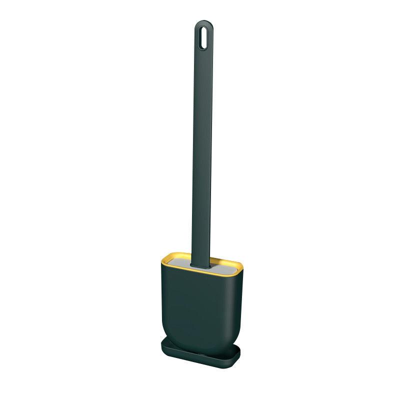Silicone No Dead Angle Wash Toilet Brush Set - Pacisia