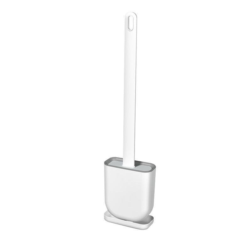 Silicone No Dead Angle Wash Toilet Brush Set - Pacisia
