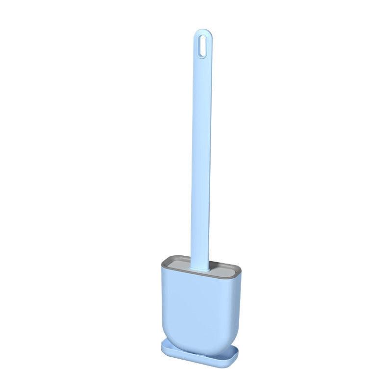 Silicone No Dead Angle Wash Toilet Brush Set - Pacisia