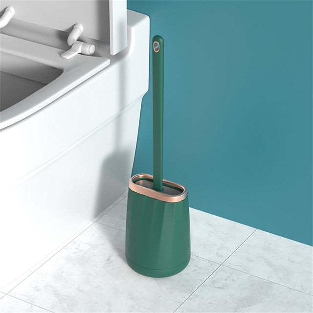 Silicone Toilet Brush Wall Hanging Home Without Dead Ends - Pacisia