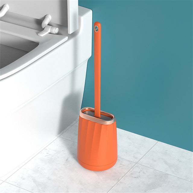 Silicone Toilet Brush Wall Hanging Home Without Dead Ends - Pacisia