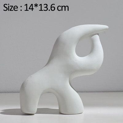 Simple And Creative Ceramic Vase Decoration - Pacisia