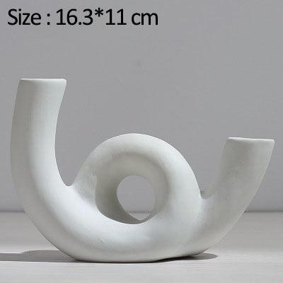 Simple And Creative Ceramic Vase Decoration - Pacisia