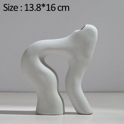 Simple And Creative Ceramic Vase Decoration - Pacisia