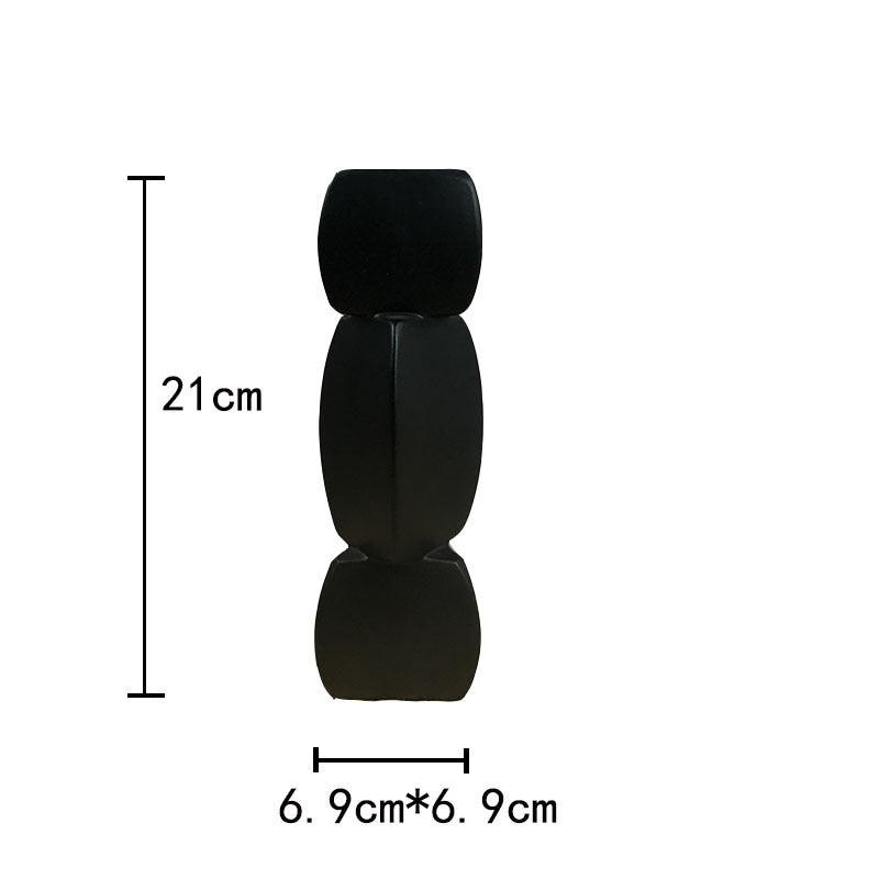 Simple And Creative Handicrafts Ceramic Ornaments Nordic Home Decoration Vase - Pacisia